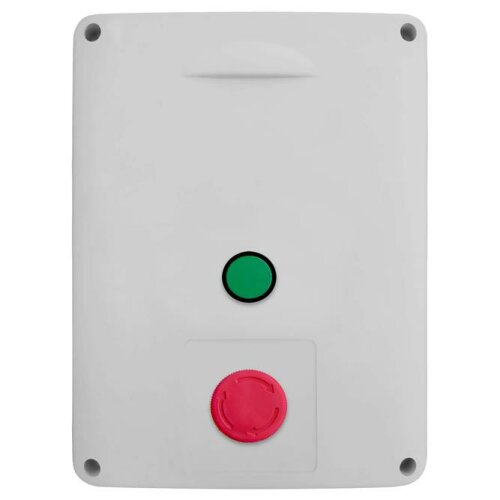 COBOP-3 - ovládací skříňka s tlačítkem START a nouzovým tlačítkem STOP